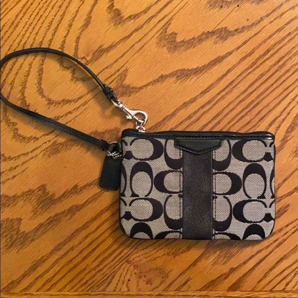 Coach Wristlet Coin Pouch